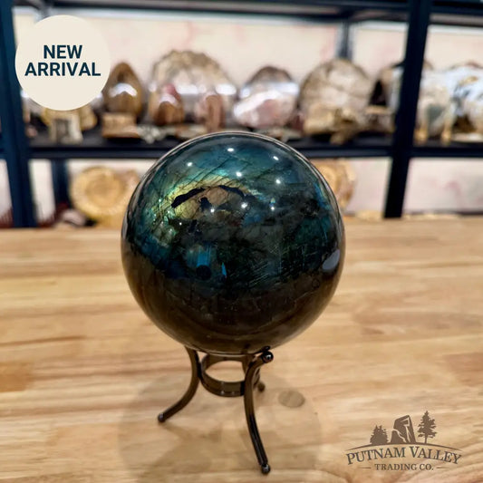 Labradorite Sphere 5.05’’ Fossil Specimen