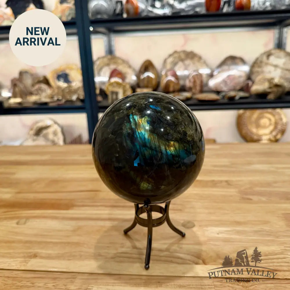 Labradorite Sphere 5.17’’ Sphere