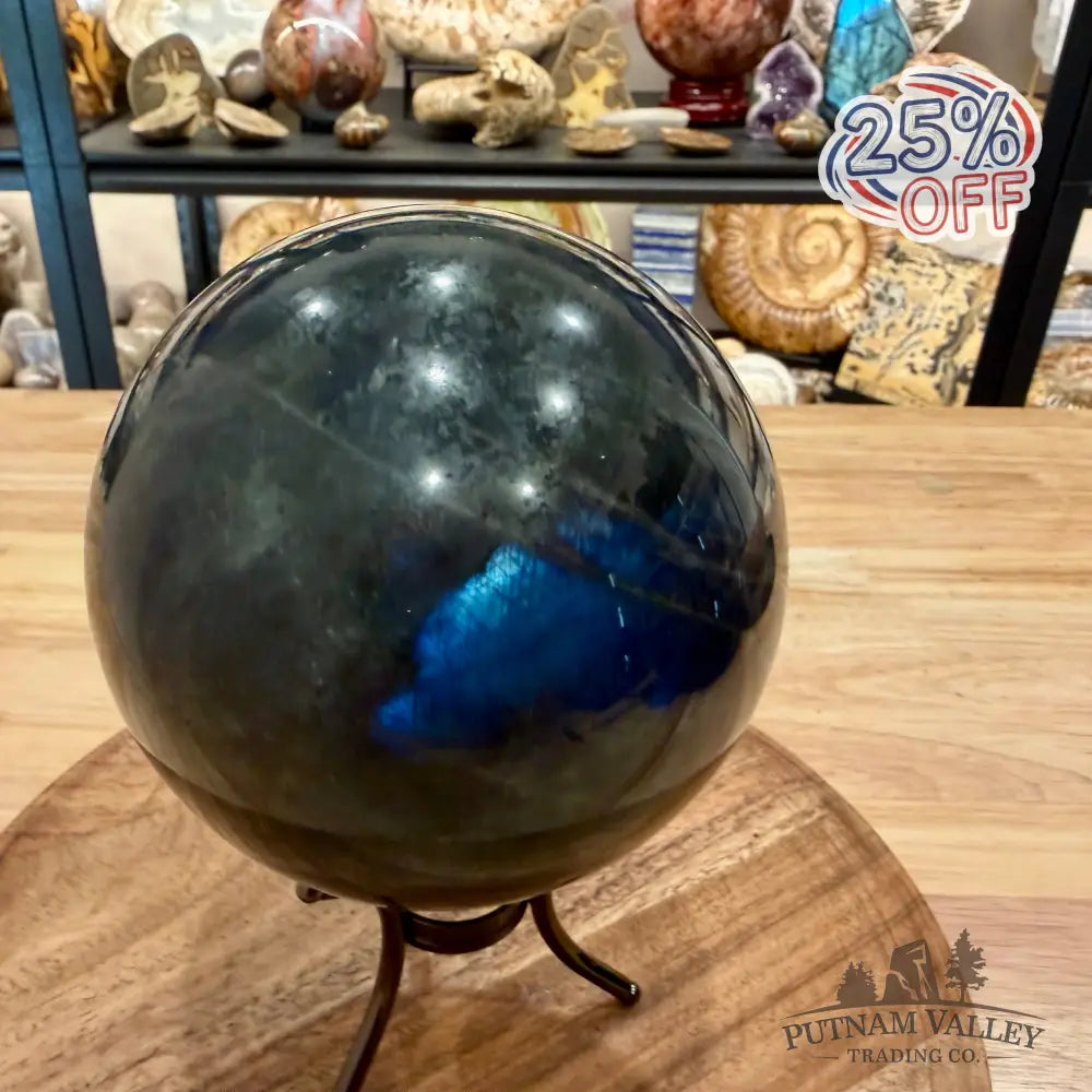 Labradorite Sphere 5.27’’ - Sphere