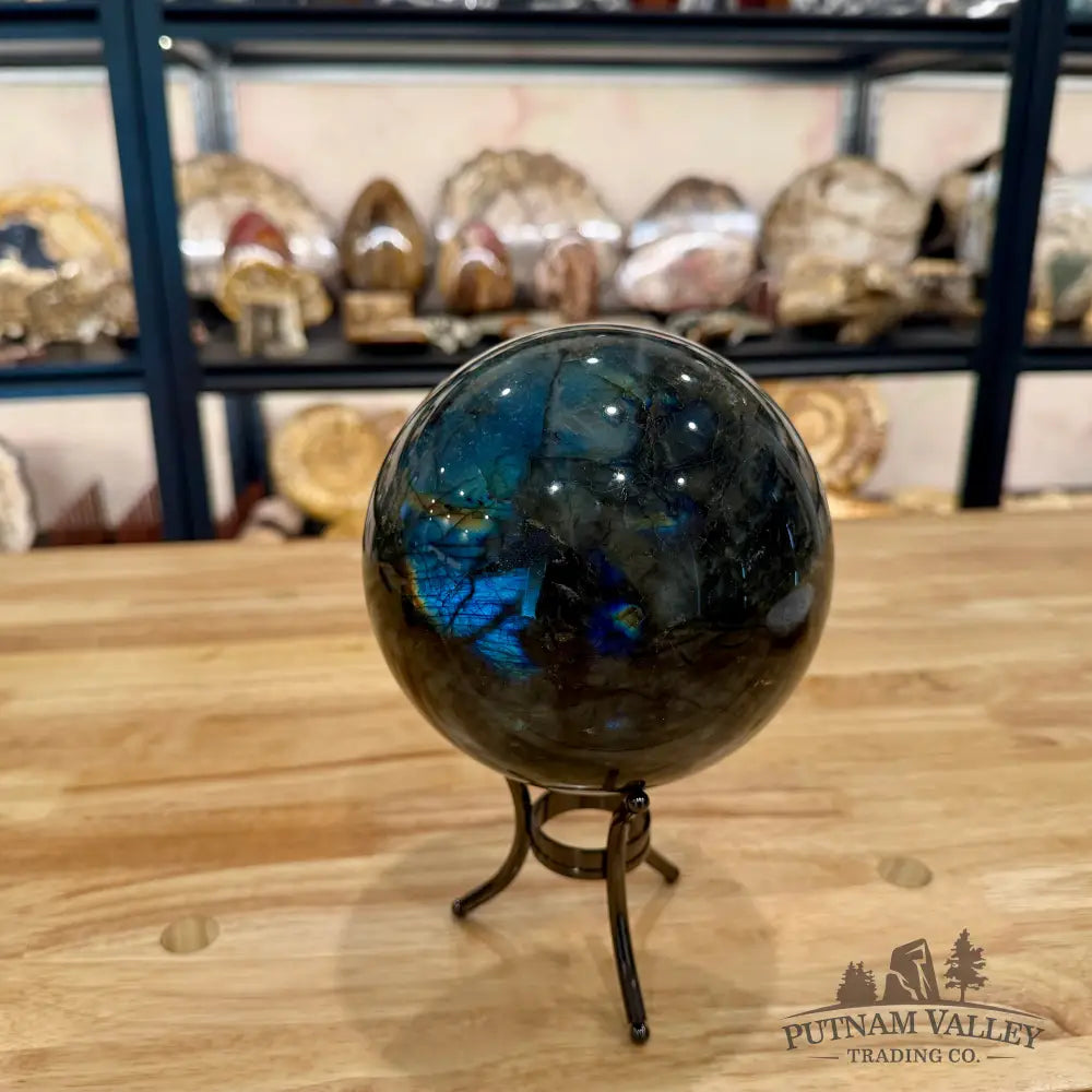 Labradorite Sphere 5.3’’ Sphere