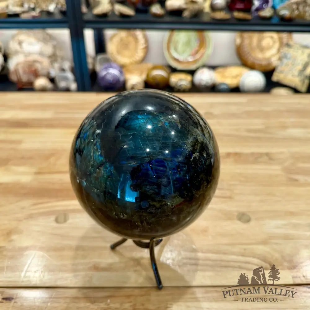 Labradorite Sphere 5.64’’ - Sphere