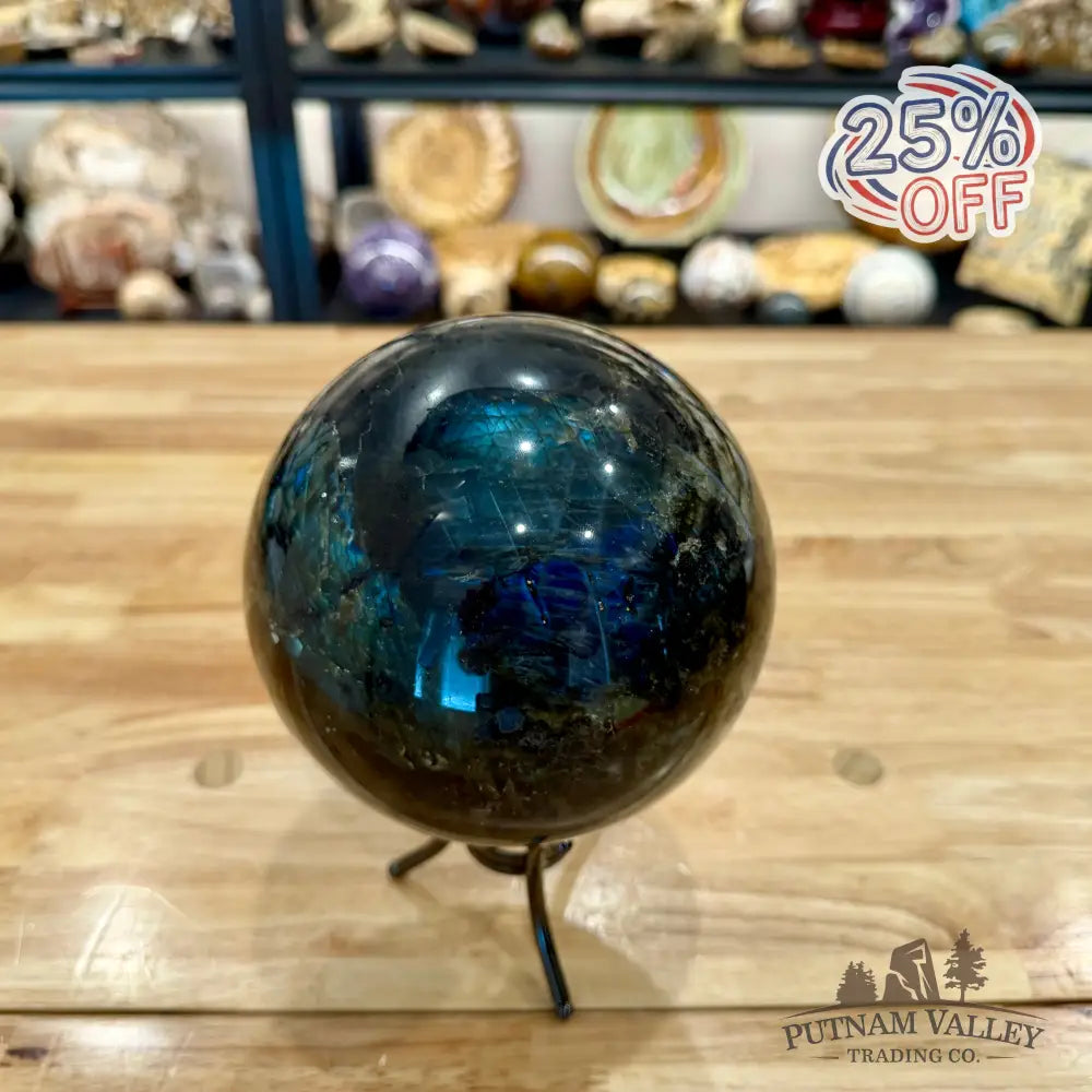 Labradorite Sphere 5.64’’ - Sphere