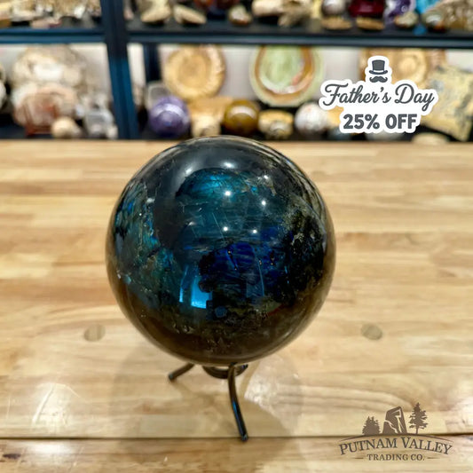Labradorite Sphere 5.64’’ - Sphere