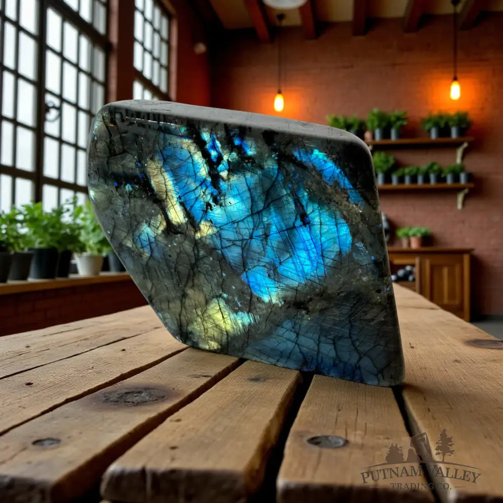 Labradorite Table Accent Sculpture