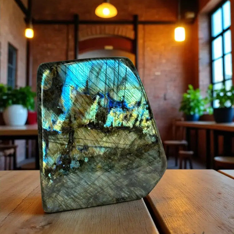 Labradorite Table Accent Sculpture