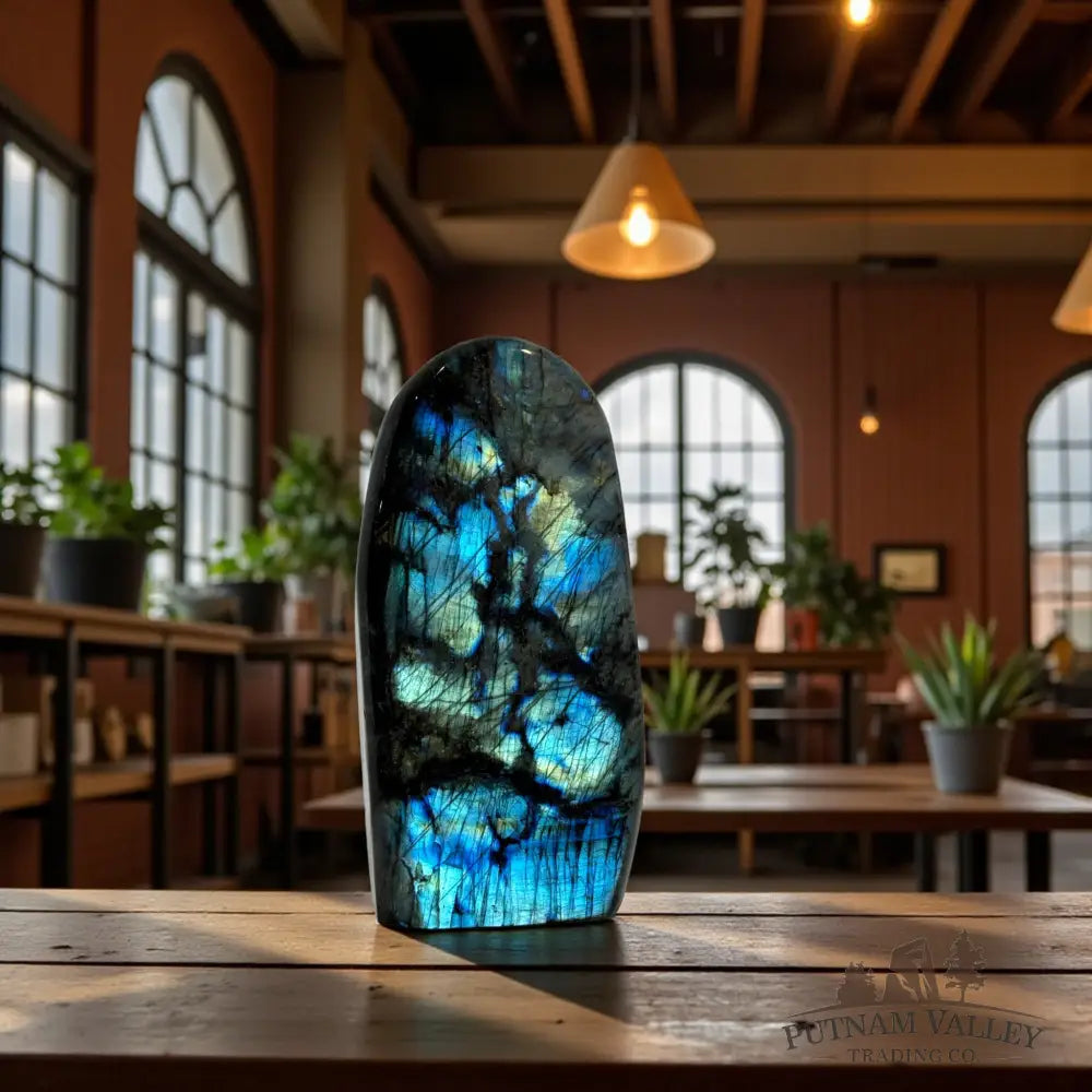 Labradorite Table Accent Sculpture