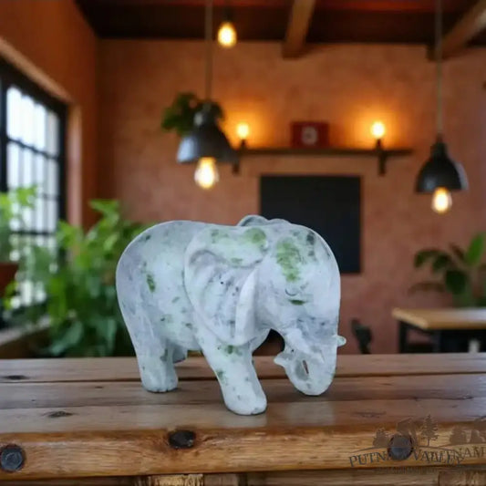 Lantian Jade Elephant - Putnam Valley Trading Co.
