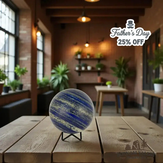 Lapis Lazuli Sphere 4.57" - Putnam Valley Trading Co.