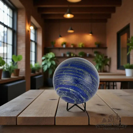 Lapis Lazuli Sphere 4.95" - Putnam Valley Trading Co.