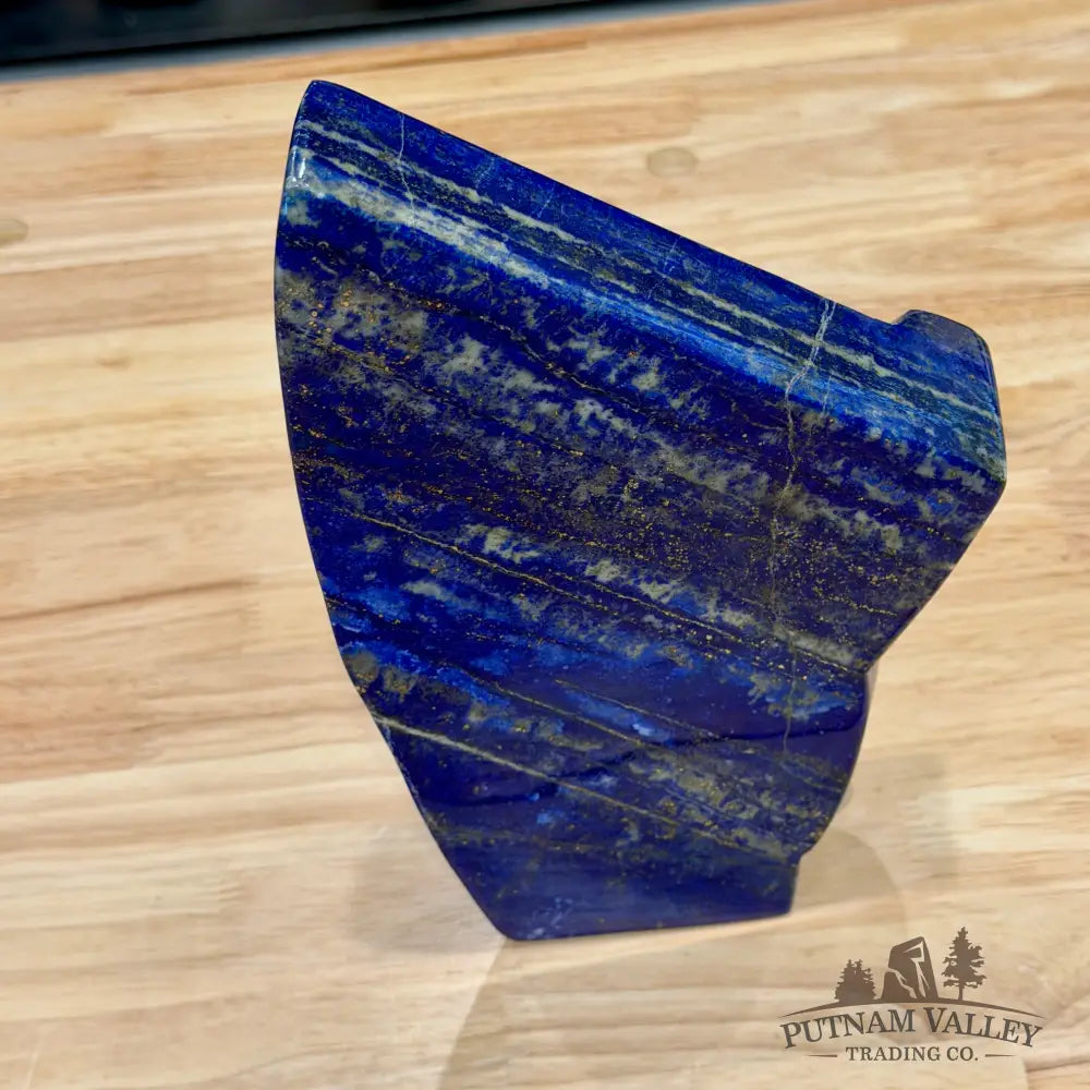 Lapis Lazuli Table Accent 10’’, UV Reactive Glow - Accent