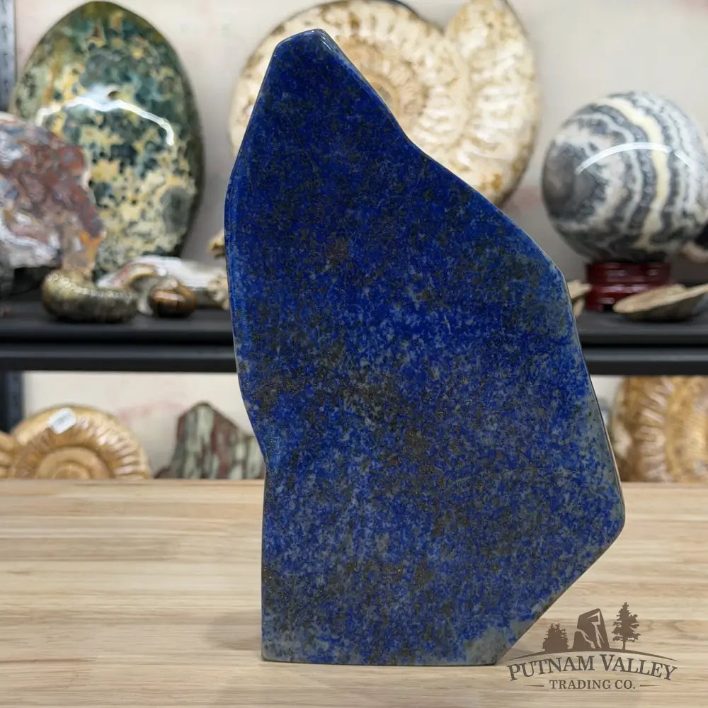 Lapis Lazuli Table Accent 9.6’’, UV Reactive Glow - Accent
