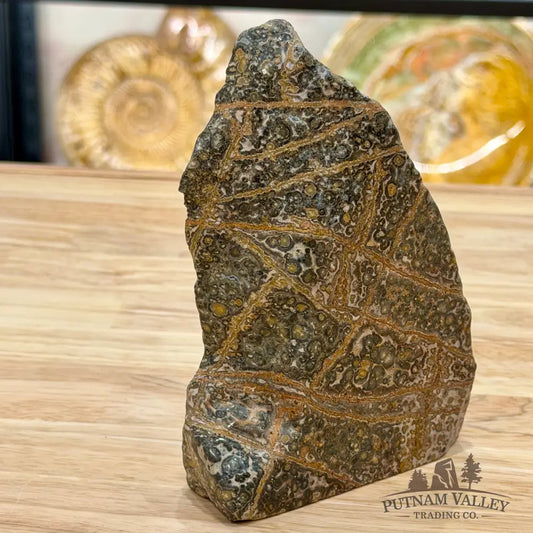 Leopard Skin Jasper Table Accent 5.5’’ - Free Standing Accent