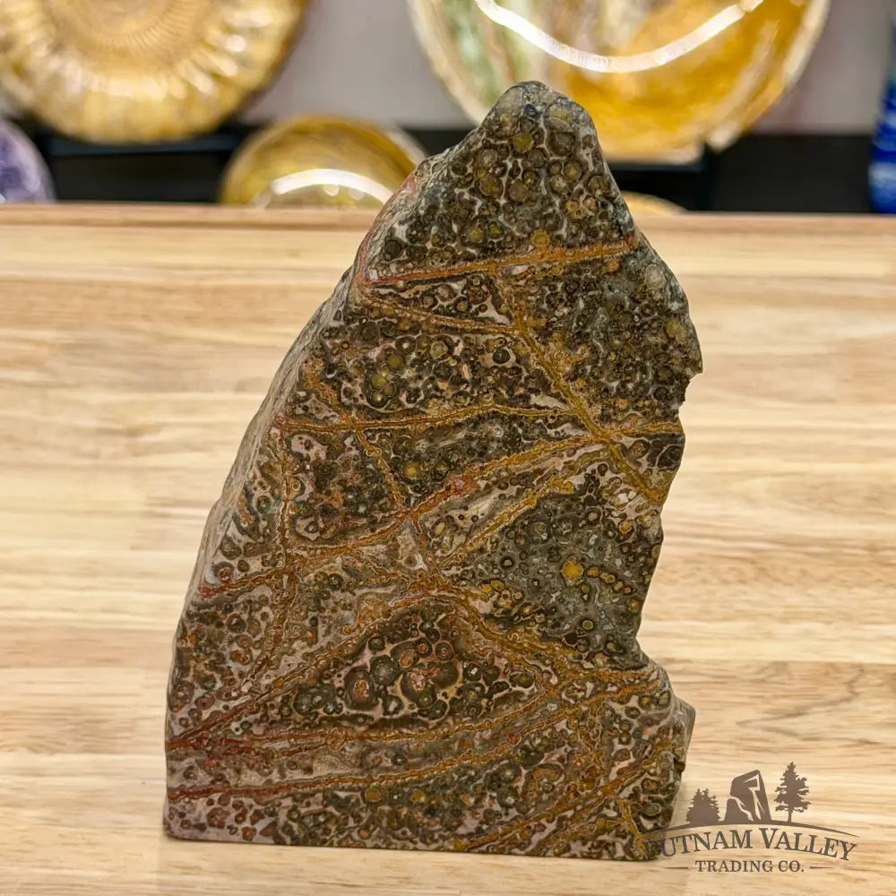 Leopard Skin Jasper Table Accent 5.5’’ - Free Standing Accent
