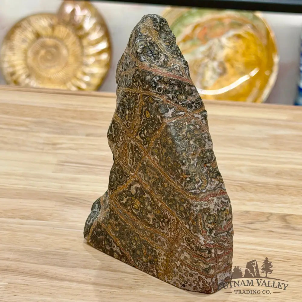 Leopard Skin Jasper Table Accent 5.5’’ - Free Standing Accent