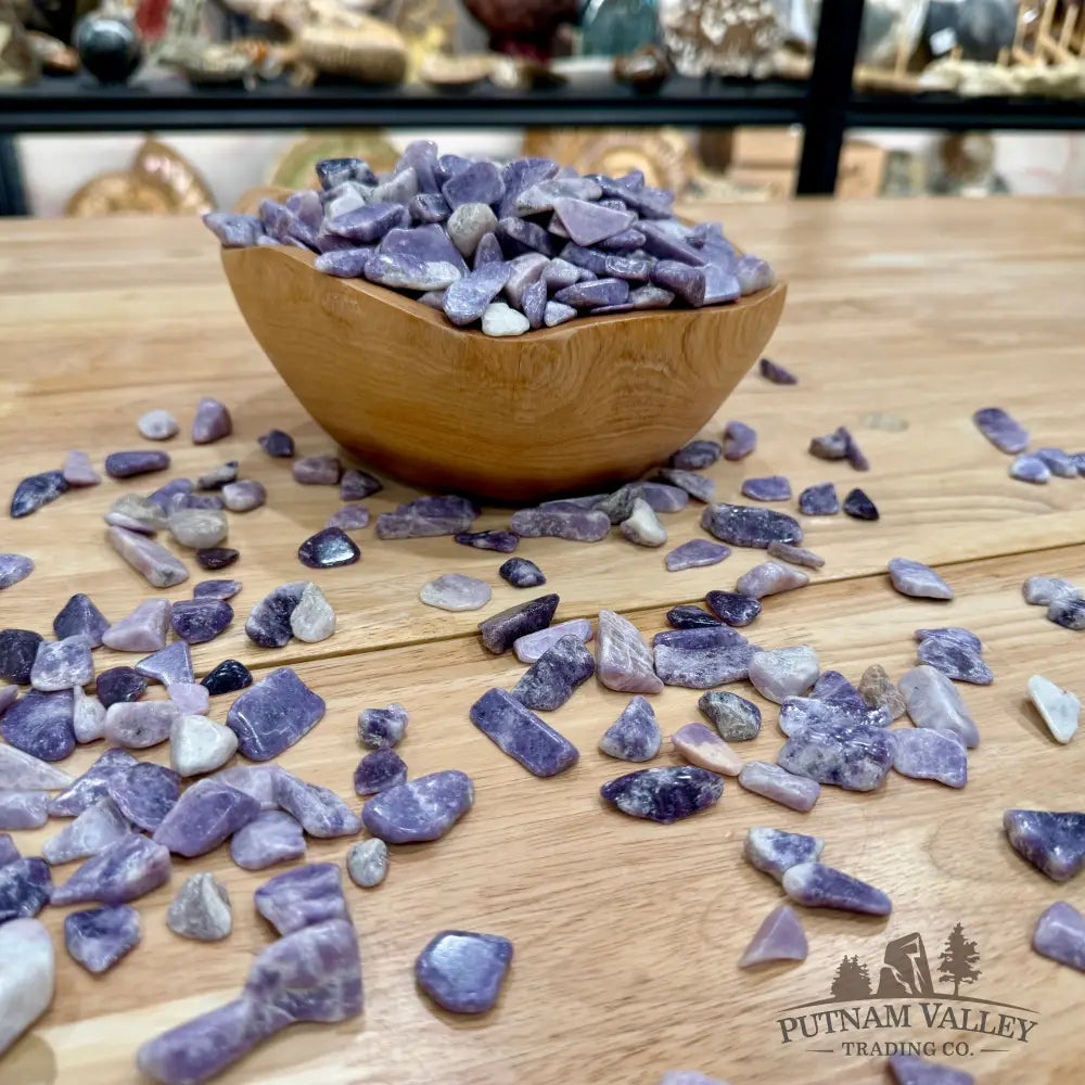Lepidolite Tumbles (½ lb) | Freeform - Tumbled Stone