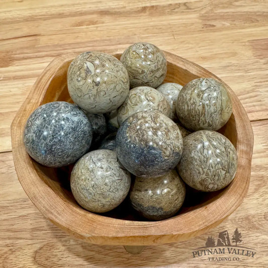 Madagascar Fossil Jasper Spheres 1.3’’ - 1.6’’ Sphere