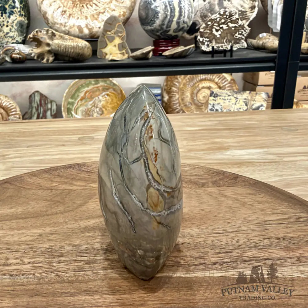 Madagascar Ibis Jasper Table Accent 3.72’’ - Free Standing Accent