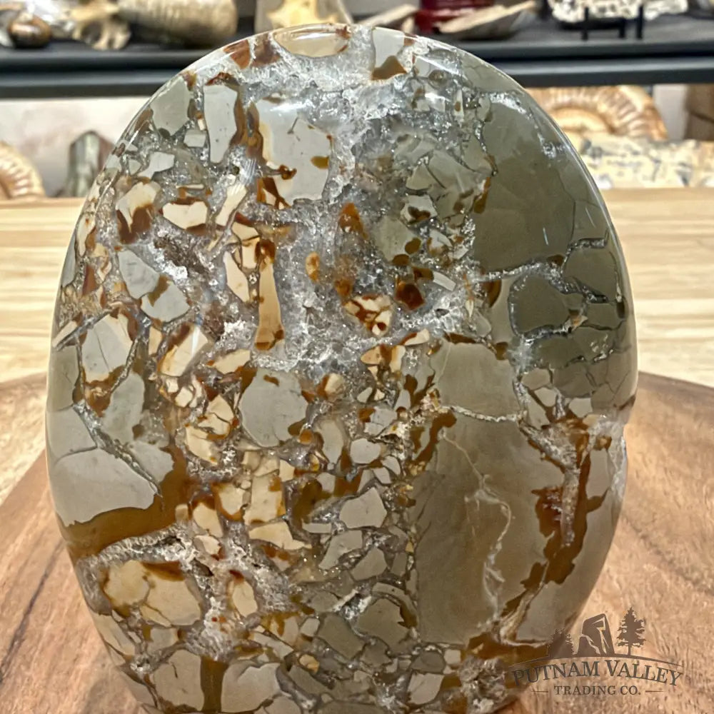 Madagascar Ibis Jasper Table Accent 3.99’’ - Free Standing Accent
