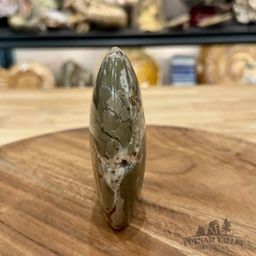 Madagascar Ibis Jasper Table Accent 3.99’’ - Free Standing Accent
