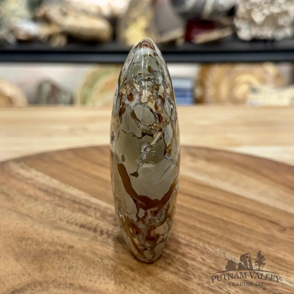 Madagascar Ibis Jasper Table Accent 3.99’’ - Free Standing Accent