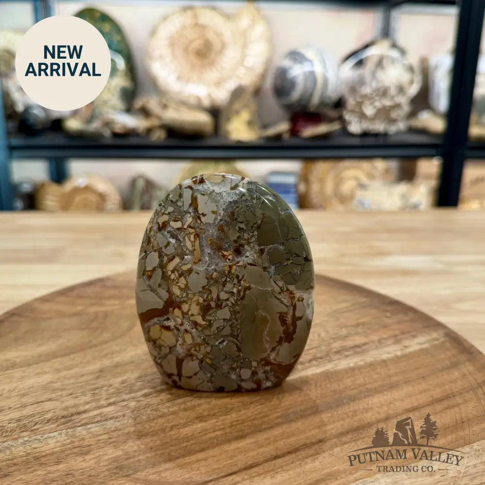 Madagascar Ibis Jasper Table Accent 3.99’’ - Free Standing Accent