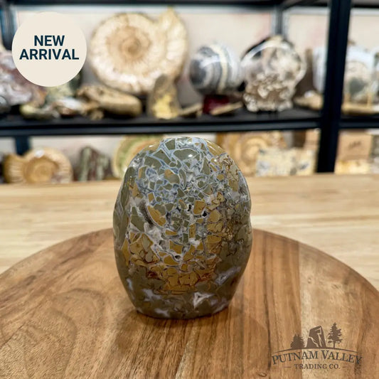 Madagascar Ibis Jasper Table Accent 4.56’’ - Free Standing Accent