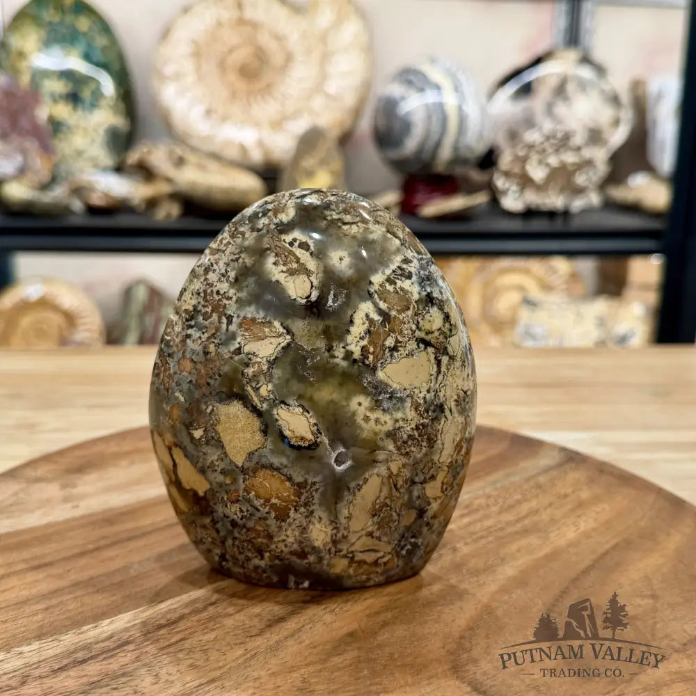 Madagascar Ibis Jasper Table Accent 4.75’’ - Free Standing Accent