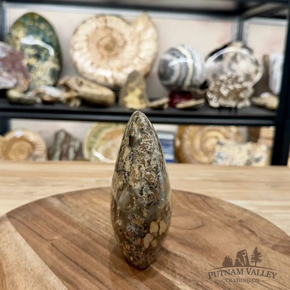 Madagascar Ibis Jasper Table Accent 4.75’’ - Free Standing Accent