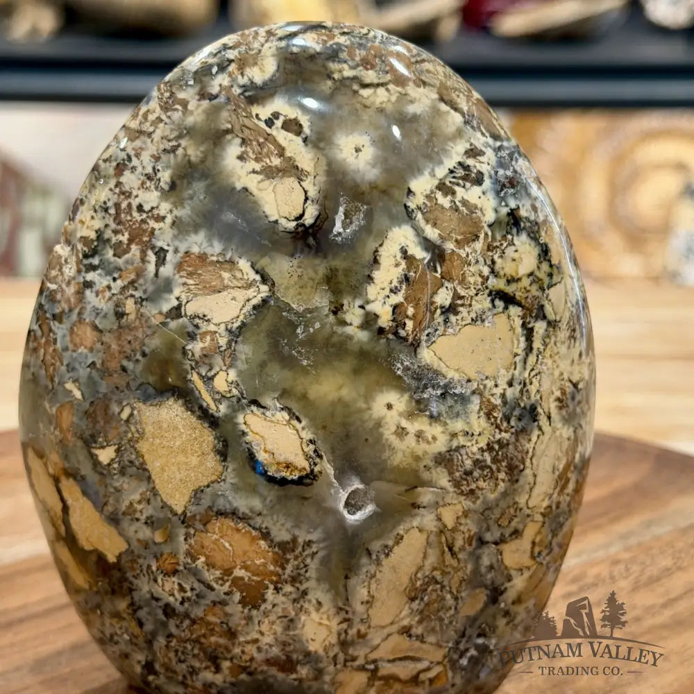 Madagascar Ibis Jasper Table Accent 4.75’’ - Free Standing Accent