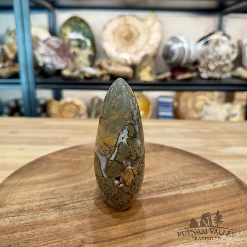 Madagascar Ibis Jasper Table Accent 4.94’’ - Free Standing Accent