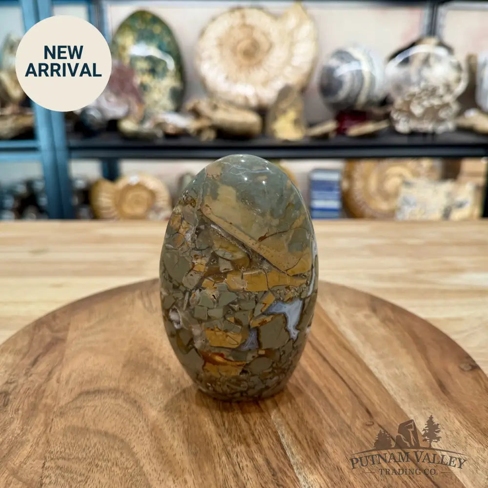 Madagascar Ibis Jasper Table Accent 4.94’’ - Free Standing Accent