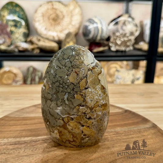 Madagascar Ibis Jasper Table Accent 5.4’’ - Free Standing Accent