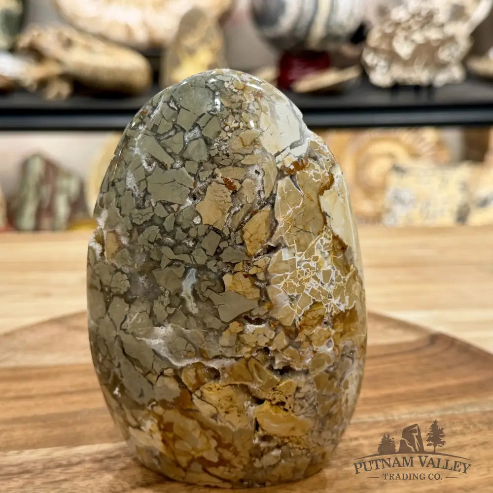 Madagascar Ibis Jasper Table Accent 5.4’’ - Free Standing Accent