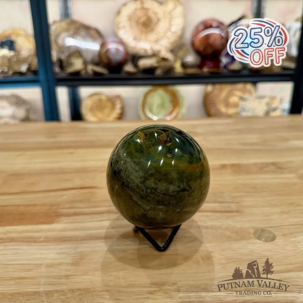 Madagascar Ocean Jasper Sphere 3.42’’ Sphere