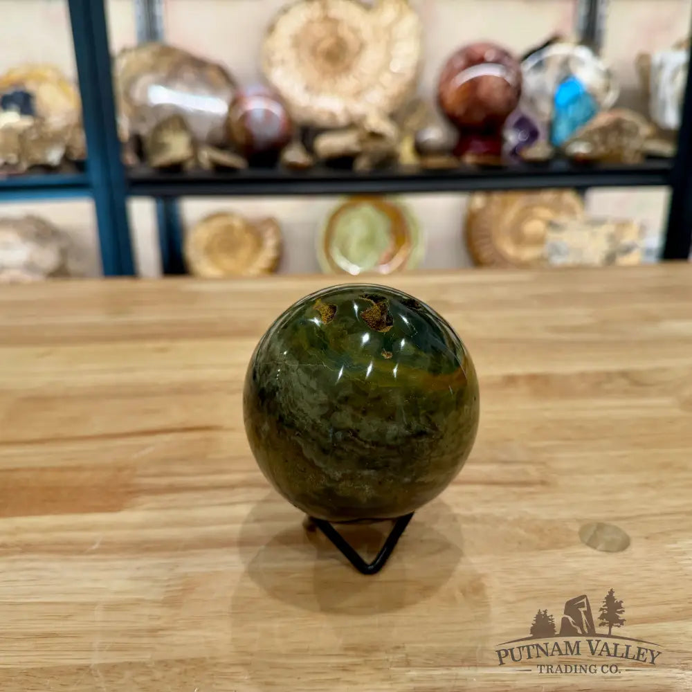 Madagascar Ocean Jasper Sphere 3.42’’ Sphere