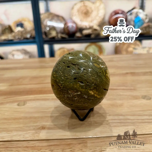 Madagascar Ocean Jasper Sphere 3.76’’ Sphere