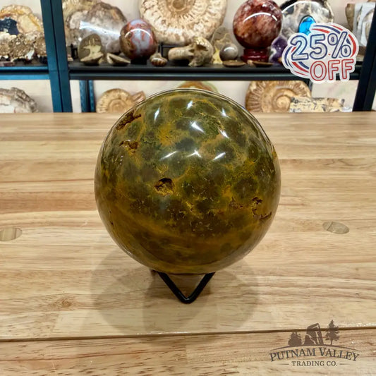 Madagascar Ocean Jasper Sphere 3.97’’ Sphere