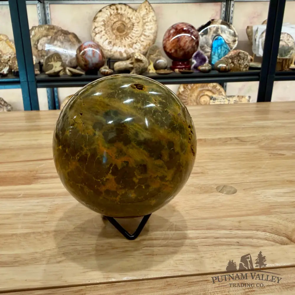 Madagascar Ocean Jasper Sphere 3.97’’ Sphere