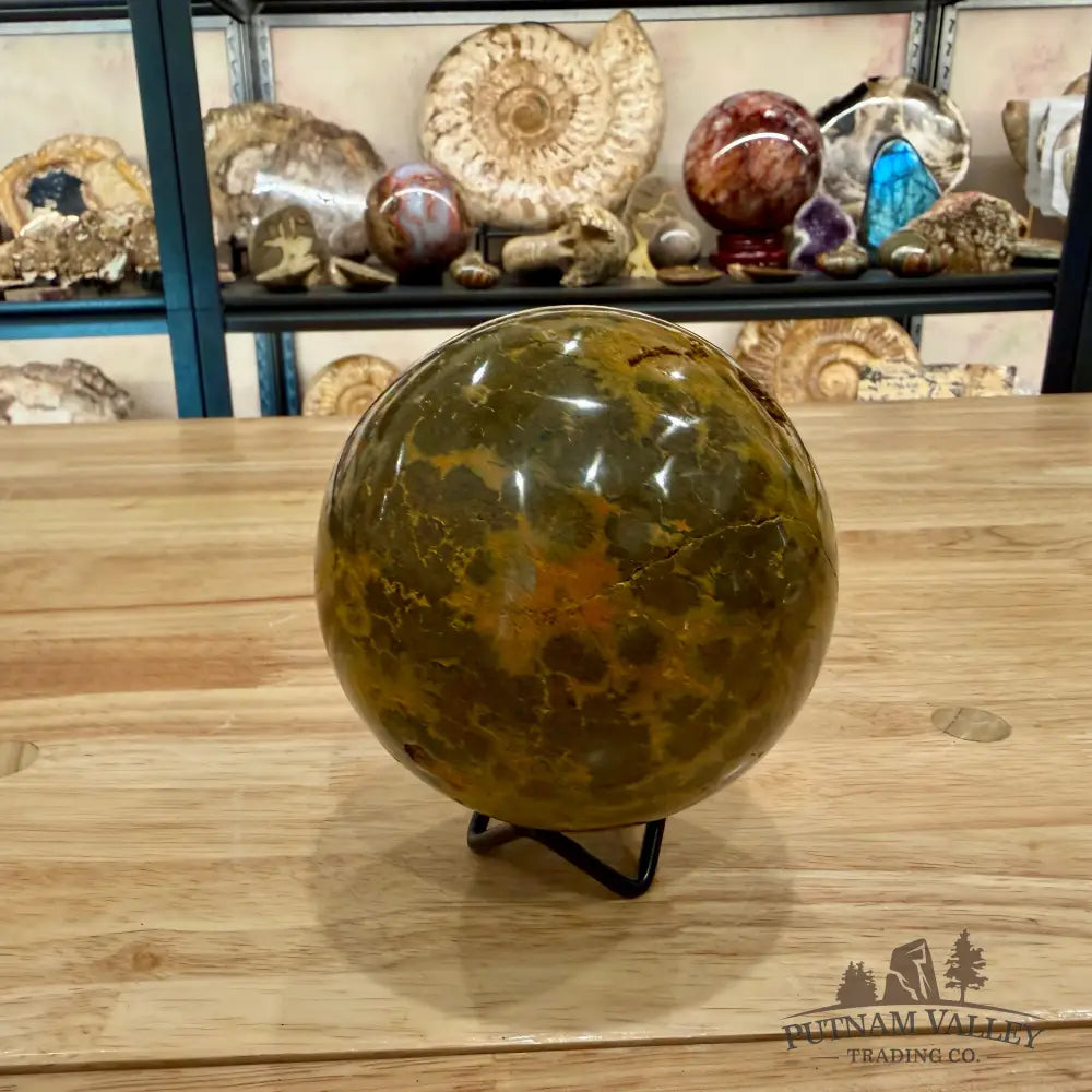 Madagascar Ocean Jasper Sphere 3.97’’ Sphere