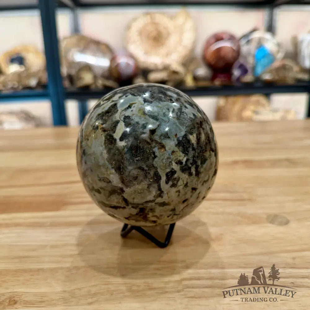 Madagascar Ocean Jasper Sphere 4.06’’ Sphere