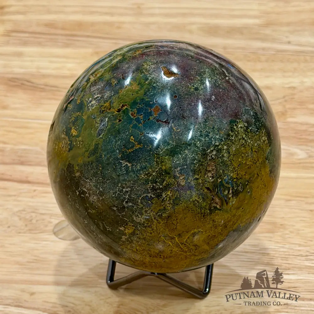 Madagascar Ocean Jasper Sphere 4.4’’ Sphere