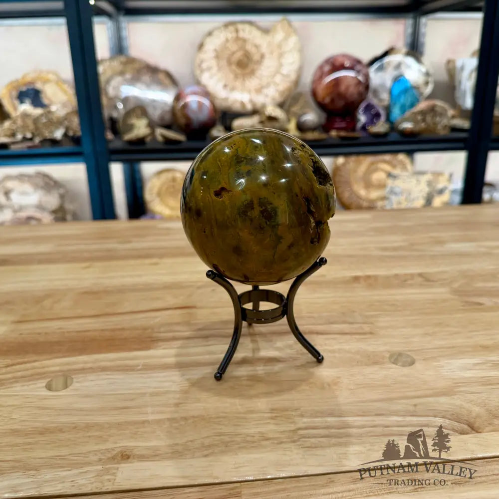 Madagascar Ocean Jasper Sphere 4.31’’ Sphere