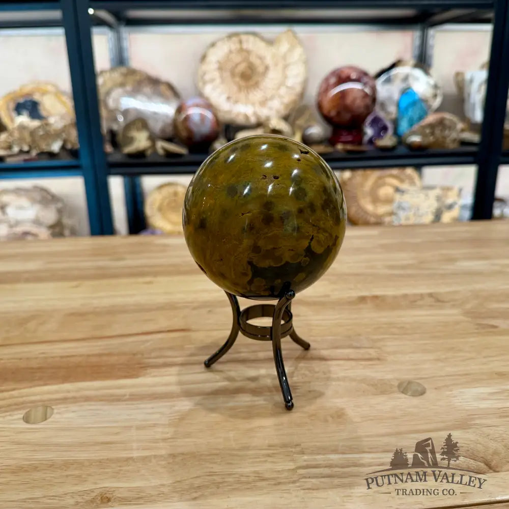 Madagascar Ocean Jasper Sphere 4.31’’ Sphere