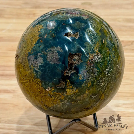Madagascar Ocean Jasper Sphere 4.4’’ Sphere