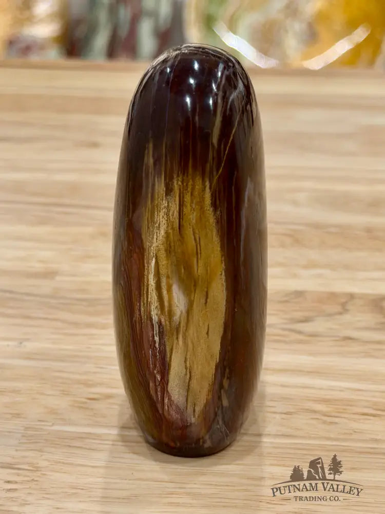 Madagascar Petrified Wood Table Accent 3.74’’ - Free Standing Accent