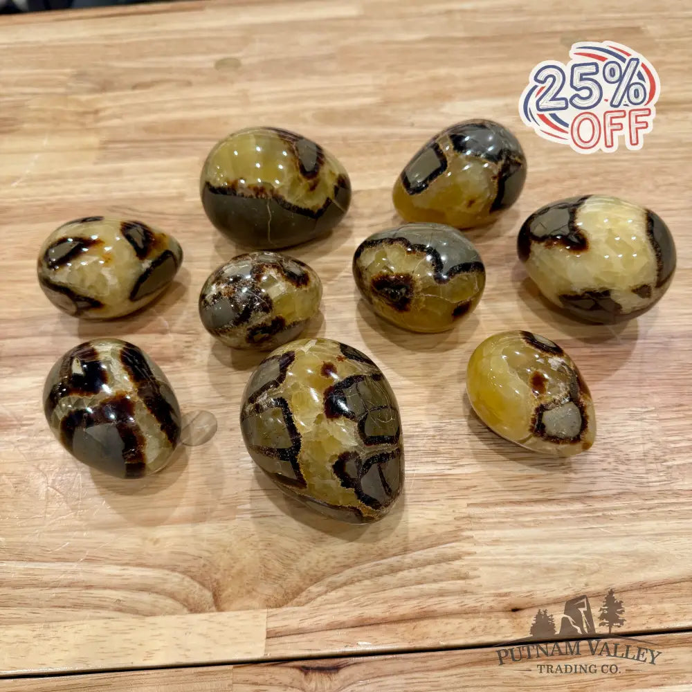 Madagascar Septarian Eggs | In Select Sizes 2’’ - 2.5’’ Sphere