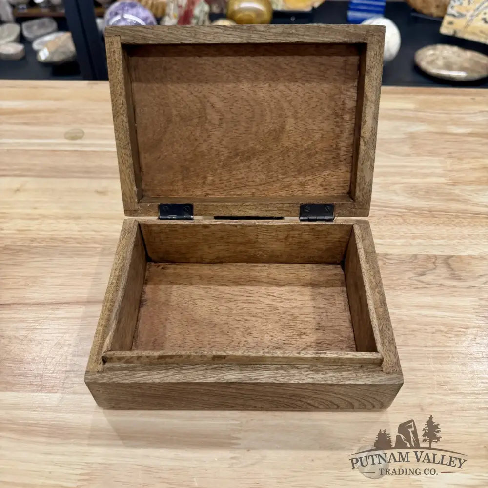 Mango Wood Tree of Life Box | India - Trinket Box