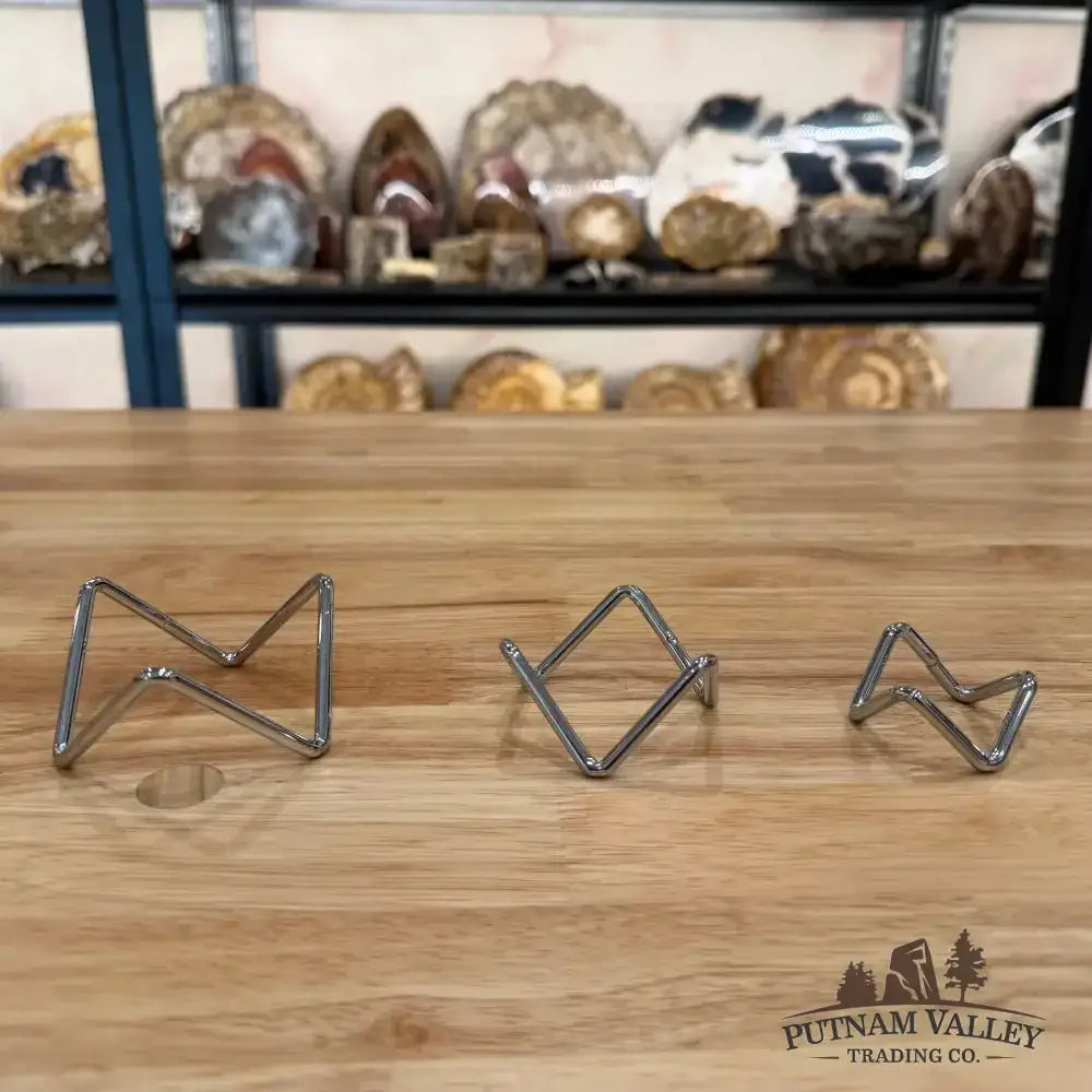 Metal Geometric Sphere Stands - Putnam Valley Trading Co.