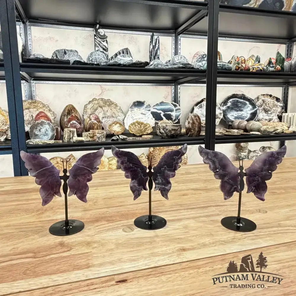 Metal & Stone Butterflies - Putnam Valley Trading Co.