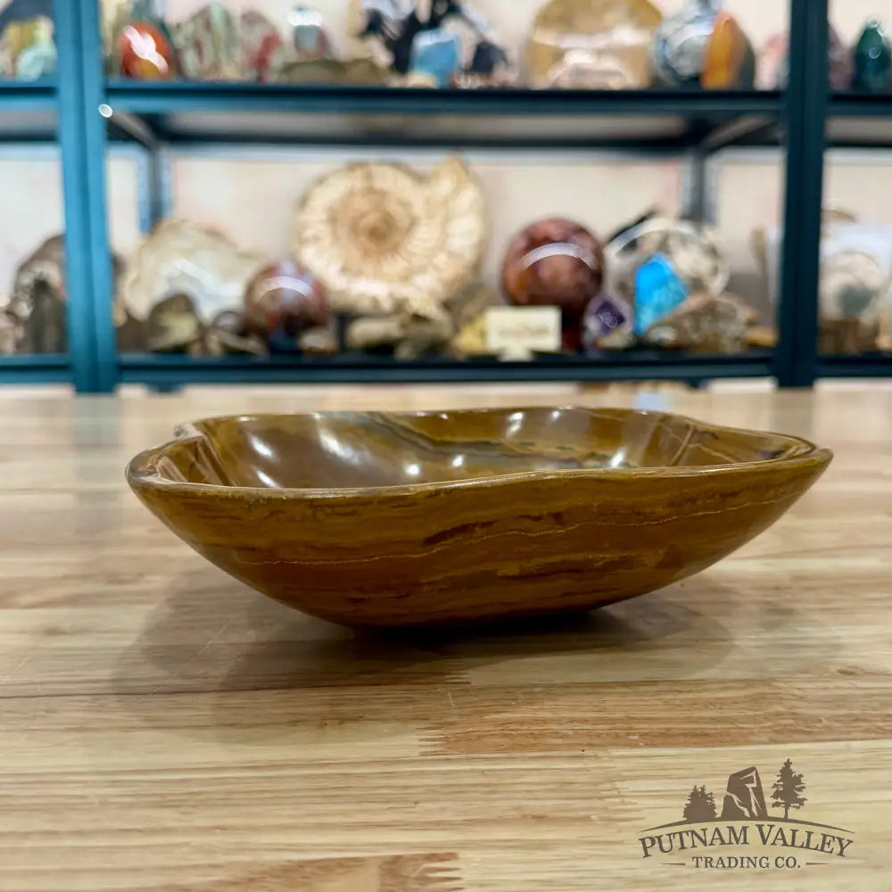Mexican Banded Onyx Bowl 7.9’’ - Bowl
